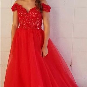 Red Morilee prom/hoco dress